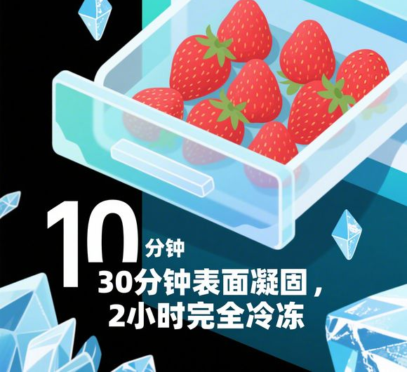 冷冻室保存指南：东西放多久能冻成？